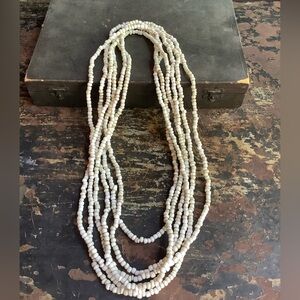 Hand Strung Balinese Beads - Three Strands